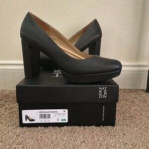 Black, Sz 9W, Naturalizer Berlin Pumps/Heels